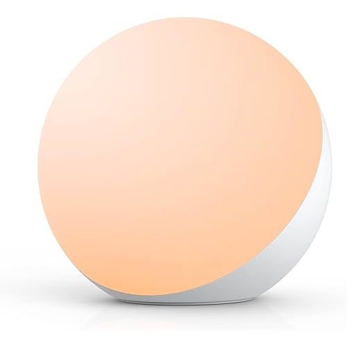 Hifree Touch Lamp, Multicolor Night Light for Kids, Small LED Table Lamp for Bedroom, Dimmable Bedside Lamp with Warm & White Light