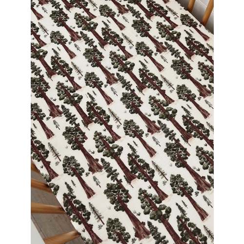 Muslin Crib Sheet, Redwoods