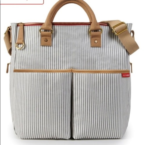 Skip Hop Duo Special Edition French Stripe Diaper Bag