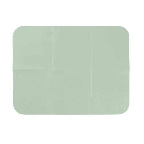 Ubbi On-The-Go Diaper Changing Baby Mat, Soft and Comfortable Diaper Bag Accessory Must Have for Newborns, Easy to Clean, Portable Folding Pad, Baby Traveling Accessories, Sage Green
