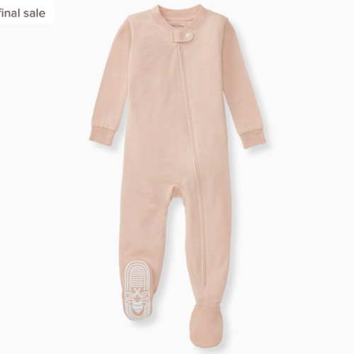 Honeysoft™ Baby Girl Sleeper - Apple Blossom – Burt's Bees Baby