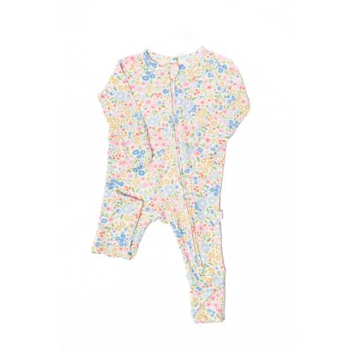 Multi-colored Flower Sleep Romper