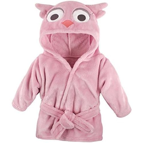 Hudson Baby Unisex Baby Plush Animal Face Bathrobe