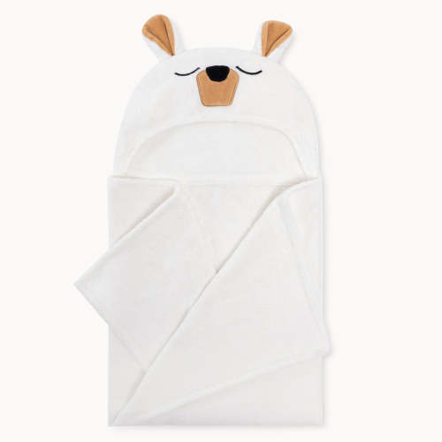 Polar Bear Hooded Towel for Kids