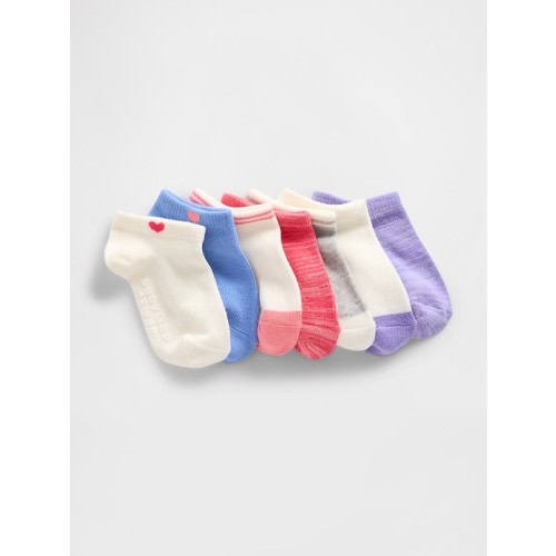 Baby & Toddler No-Show Socks (7-Pack)