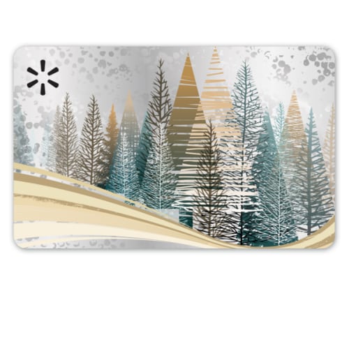 Frosty Forest Walmart Gift Card