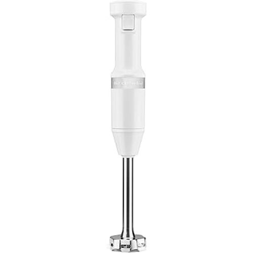 KitchenAid Variable Speed Corded Hand Blender - KHBV53, White