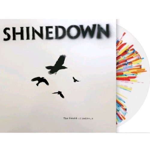 Shinedown: The Sound Of Madness LIMITED LP Rainbow Splatter NEW VINYL RECORD