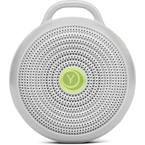 Yogasleep Hushh Portable White Noise Sound Machine for Baby, 3 Soothing Natural Sounds with Volume Control, Compact Size, Noise Canceling for Sleep Aid, Office Privacy, & Meditation, Registry Gift