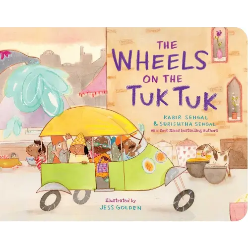 The Wheels on the Tuk Tuk (Classic Board Books)
