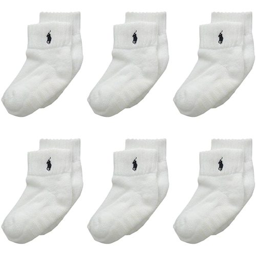 Polo Ralph Lauren Baby Boy's Sport Quarter 6-Pack (Infant)