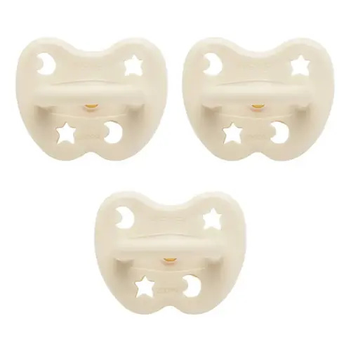 Hevea - Set of 3 Pacifiers Discovery Pack - Cream | Smallable