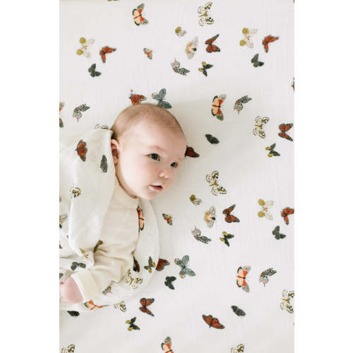 Butterfly Migration Crib Sheet – Clementine Kids