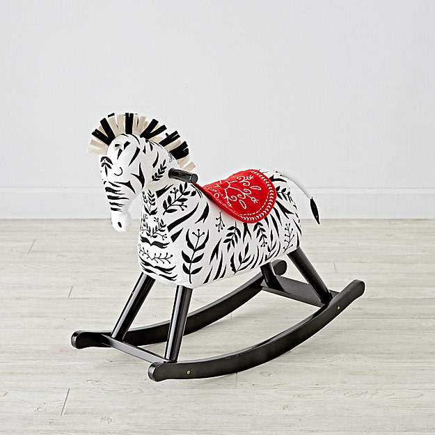Crate&Kids Zebra Rocker