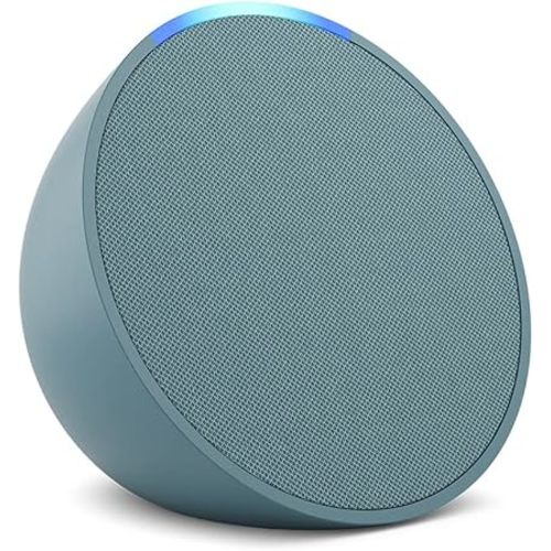 Amazon Echo Pop (newest model), Our smallest speaker with Alexa+ Early Access, Fits in any room, Midnight Teal