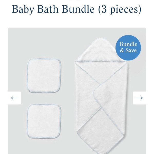 Weezie Baby Bath Bundle (3 pieces)