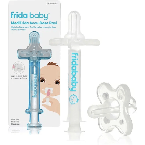 Frida Baby Medicine Dispenser, Medi Frida Baby Medicine Syringe & Accu-Dose Pacifier for Mess & Fuss Free Use
