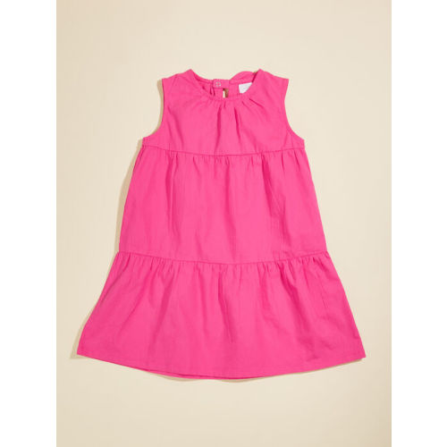 Mckinley Tiered Bow Dress By MudPie in Pink | Tullabee