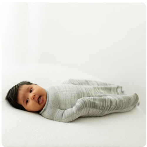 Grey Swaddle Sleep Sack - Small ( 6-12 pounds)