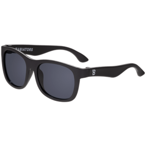 Jet Black Navigator I Smoke Lenses – Babiators Sunglasses