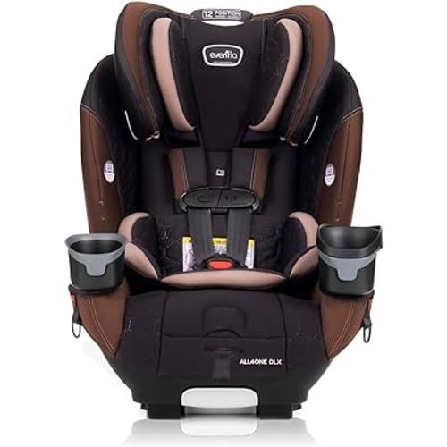 Evenflo EveryFit/All4One 3-in-1 Convertible Car Seat w/Quick Clean Cover (Belmont Brown)
