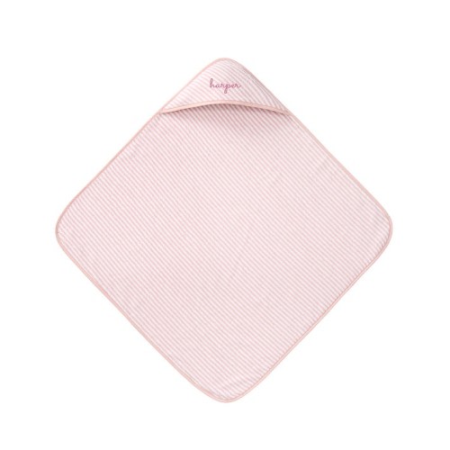 Striped Terry Baby Hooded Towel