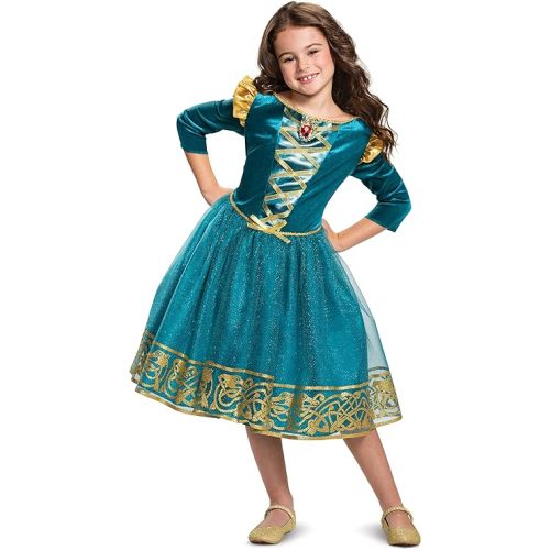 Merida Classic Disney Princess Girls Costume