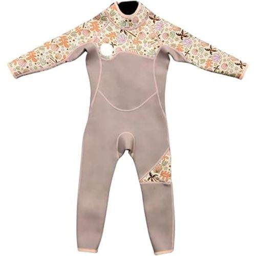 Full Length Wetsuit Kids 3mm Neoprene Suit, Full Body Toddler Wetsuit, Kids Wetsuit for Boys & Girls. Swim, Surf, Play. Sun Safe Thermal Baby Swimsuit Boy, Baby Wetsuit