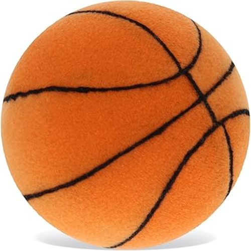 DolliBu Sports Plush Ball - Small Stuffed Basketball Plush, Soft Squishy Ball Toy for Playtime, Playing Catch, Perfect for Kids Basketball Room Decor - 3 Inches