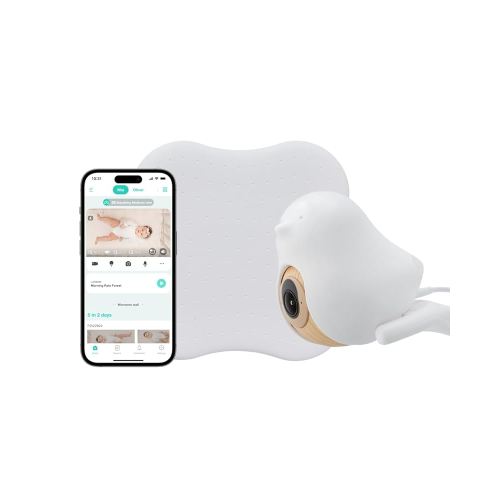 CuboAi 2025 New Model Sleep Safety Bundle, Safety Alerts & Breathing Motion Detection, 2.5K QHD Night Vision WiFi Baby Monitor Camera, 2-Way Audio, Temp & Humidity Sensor, Lullabies, App Control : Amazon.com.au: Baby