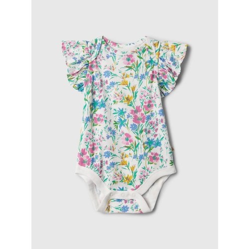 babyGap Mix and Match Ruffle Bodysuit in floral