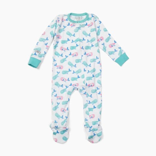 Jonah & the Whale Teal/Pink Soft & Comfy Onesie