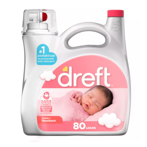 Stage 1: Newborn Liquid Laundry Detergent, 115 oz