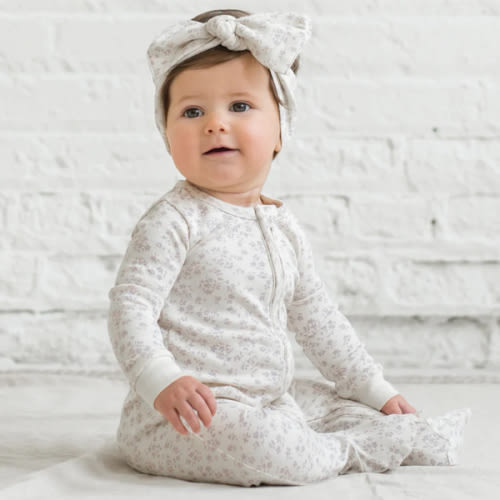Maria Floral / Lilla / 0-3M