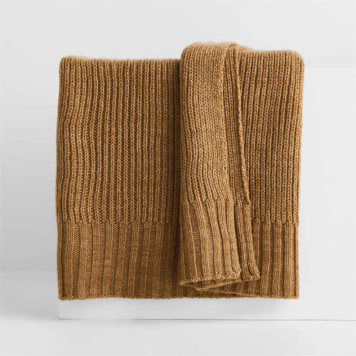 Sweater Knit 70"x55" Throw Blanket