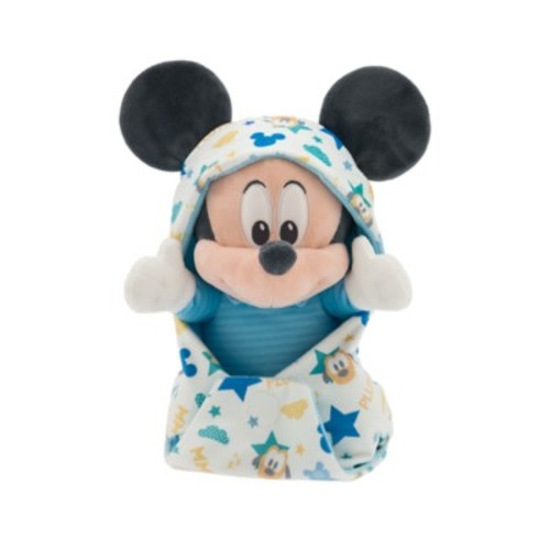 Mickey Mouse Plush in Swaddle – Disney Babies – Small 11 1/2'' | Disney Store