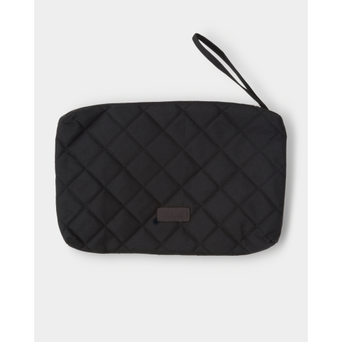 Black Quilted Wet Bag