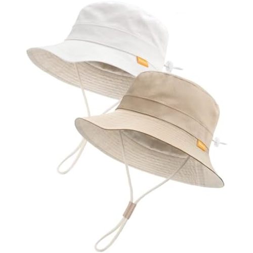 FURTALK Baby Toddler Sun Hat for Boy Girl Summer Bucket Hat Kids Sun Protection Beach Hat