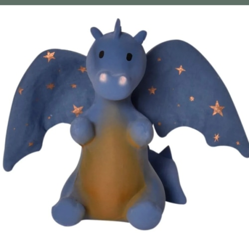 Baby Midnight Dragon Rattle and Teether