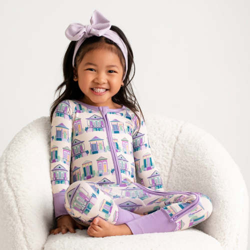 Pearls & Pelicans Home Sweet NOLA Bamboo Pajamas – zukababy