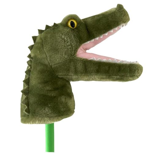 The Petting Zoo Alligator Stuffed Animal Plushie, Gifts for Kids, Ride Along Hobby Animals, Green Alligator Plush Toy, 24 inches