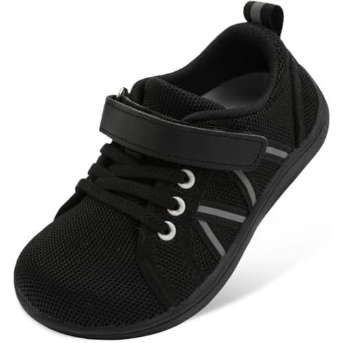 JOINFREE Toddler Shoes Boys Girls Wide Barefoot Shoes Little Kids Minimalist Sneakers Zero Drop Casual Walking Shoes Breathable Tennis Shoes Indoor Outdoor