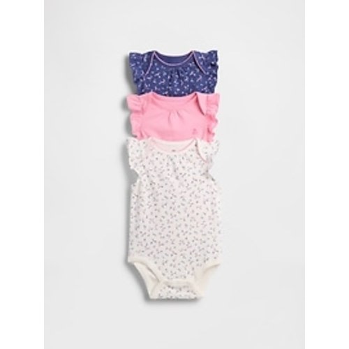 Baby First Favorites Organic Cotton Bodysuit (3-Pack) | Gap