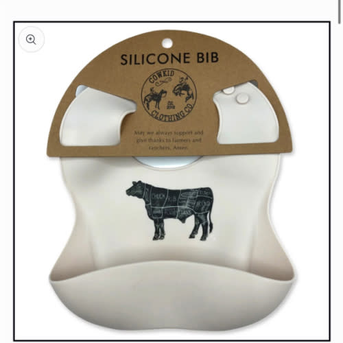 Cream Beef Cuts Bib – Cowkid Clothing Company