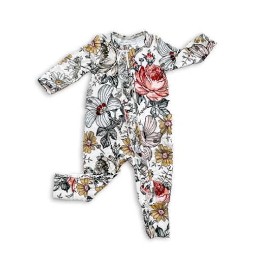 Hattie Ruffled Baby Romper