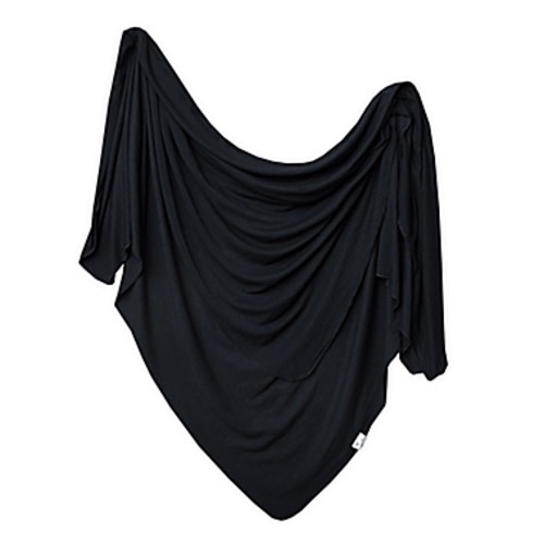 Copper Pearl™ Autumn Knit Swaddle Blanket in Black