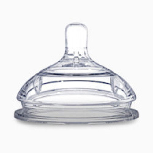 Comotomo Silicone Replacement Nipple, Slow Flow, 0-3 Months, 2 Count (Pack of 1)