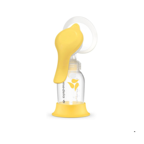 Medela Harmony Manual Breast Pump, Compact Swiss Design with PersonalFit Flex Shields and Medela's 2-Phase Expression Technology