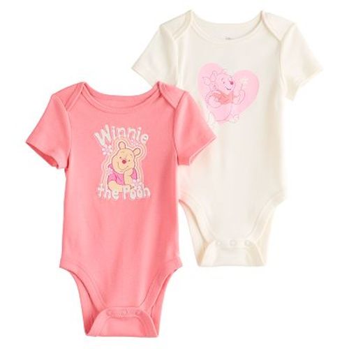 Disney's Winnie The Pooh Baby & Toddler 2-Pack Bodysuit by Jumping Beans®