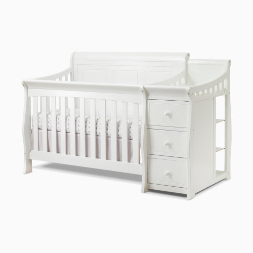 Sorelle Princeton Elite Panel Crib & Changer - White